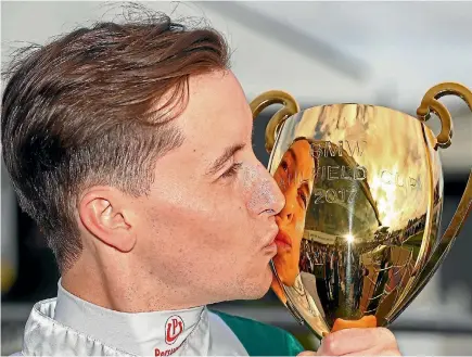  ?? GETTY IMAGES ?? Cory Parish is aiming to complete the second leg of the Caulfield and Melbourne Cup double today.