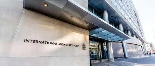  ?? ?? ▲ The Internatio­nal Monetary Fund (IMF) says global growth to remain at 3.1 percent in 2024, with a modest uptick to 3.2 percent in 2025.