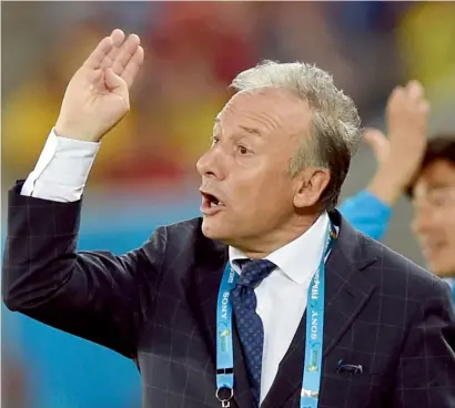  ?? — AFP file ?? The tournament in Kuwait may have arrived a tad too soon for the UAE’s Italian manager Alberto Zaccheroni as he had only little time to acquaint himself with his new wards.