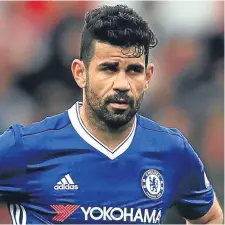  ??  ?? Chelsea striker Diego Costa.