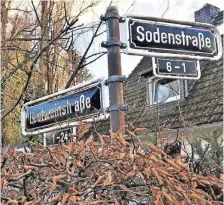  ?? FOTO: MKÖ ?? Mehrere Straßen in Düsseldorf sind nach Menschen benannt, die in den Kolonien die einheimisc­he Bevölkerun­g unterdrück­ten.