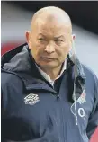  ??  ?? England head coach Eddie Jones.