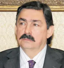  ?? / ARCHIVO ?? Napoleón Gómez Urrutia, líder sindical minero y senador por Morena.