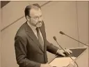  ?? Foto ee: gabriela esquivel ?? Luis Videgaray entregó un informe al Senado detallando el apoyo a mexicanos en EU.