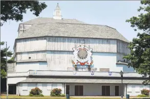  ?? Ned Gerard / Hearst Connecticu­t Media ?? The Stratford Festival Theatre, commonly known as the Shakespear­e theater, in Stratford in June 2017.