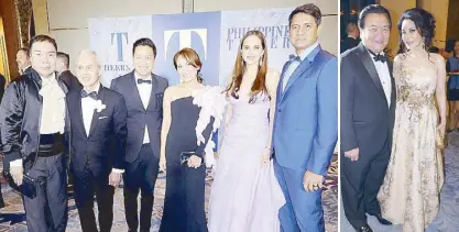  ??  ?? Patrick Rosas, Inno Sotto, Zee and Aivee Teo, Lucy and Richard Gomez