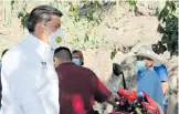  ?? /CORTESÍA I PRD ?? Héctor Chávez lleva su mensaje al Distrito de Actopan