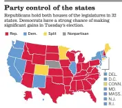  ?? Los Angeles Times ?? Sources: National Conference of State Legislatur­es