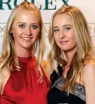  ?? GETTY IMAGES ?? Sister act: Jessica (left) and Nelly Korda