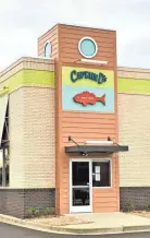  ?? CAPTAIN D’S ?? Captain D’s opened its tenth Memphis location on Feb. 1. The new restaurant is on Highway 64 in Cordova.