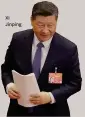  ??  ?? Xi Jinping