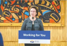  ?? FILES ?? Barb Ward-Burkitt joined the Minister’s Advisory Council on Indigenous Women in 2014 and has served as vice-chairwoman since 2018.