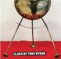  ??  ?? CLOCK BY TONY BYRNE