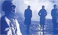  ??  ?? CLASSIC A scene from the video for Ultravox’s hit single Vienna and, below, the band in 1984