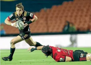  ?? GETTY IMAGES ?? Brad Weber’s form for the Chiefs has seen him push his case for a recall to the All Blacks.