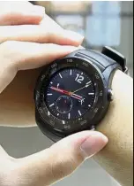  ??  ?? The Huawei Watch 2 allows users to customise the watch face. — SAMUEL ONG/THE STAR