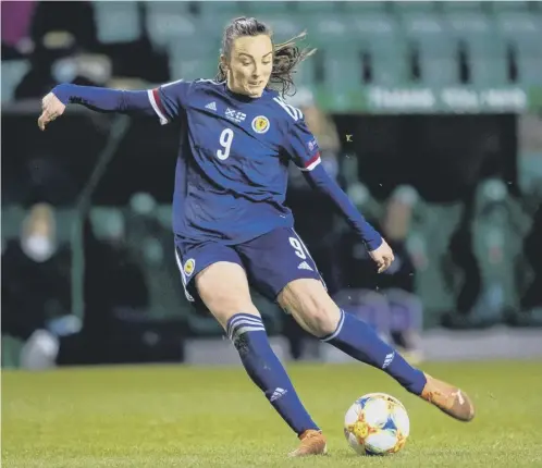  ??  ?? 0 Manchester City and Scotland player Caroline Weir says she is ‘honoured’ and ‘excited’ to have been named in the Team GB squad