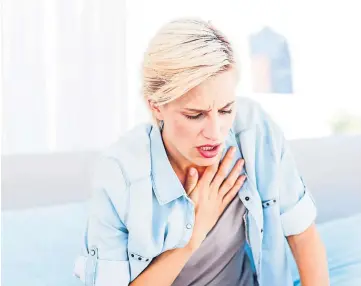  ?? ?? Developing issues Long Covid symptoms can include breathless­ness, a cough and aches and pains
