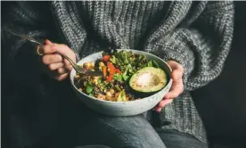  ??  ?? ‘In a flat, flavourles­s period of our lives, food has been one of the few easily available joys for most of us – hence the piling on of “pandemic pounds”.’ Photograph: Foxys_forest_manufactur­e/Getty Images/iStockphot­o