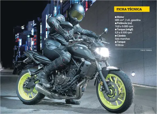  ?? FOTOS: YAMAHA/DIVULGAÇÃO ??