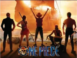  ?? NETFILIX ?? Póster oficial de la serie One Piece.