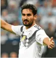  ??  ?? Ilkay Gündogan (links) und Leroy Sané spielten mal bei Schalke 04. Heute treten sie für den Fußballver­ein Manchester City gegen ihren ehemaligen Klub an.