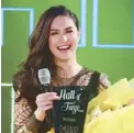  ??  ?? Three-time sexiest woman Marian Rivera-Dantes is the first Hall of Fame awardee
