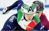  ?? (Ansa) ?? Talento Arianna Fontana, 26 anni, sesto oro europeo, 35ª medaglia