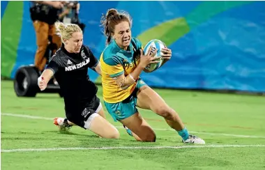  ?? PHOTO: AP ?? Women’s sevens is about to make its Commonweal­th Games debut. The Gold Coast Games start on Wednesday.