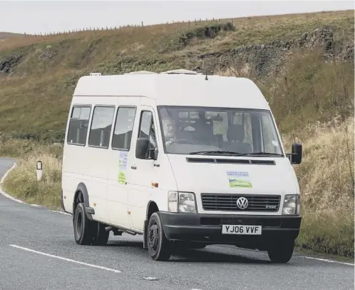  ??  ?? ON THE ROAD: Community Transport Calderdale