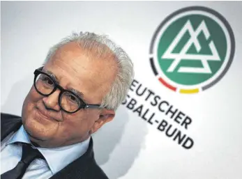  ?? FOTO: AFP ?? Der neue DFB-Präsident Fritz Keller fordert einen „Wertekanon des Fußballs“.