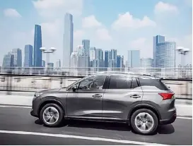  ?? ?? THE GS4 is GAC Motor's entry to the compact crossover class.