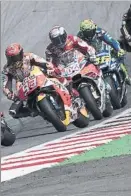  ?? GETTY ?? Test MotoGP Los favoritos en Misano