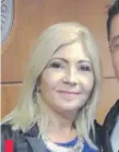  ??  ?? Jueza María Teresa Rodríguez. La primera en inhibirse, el último día de un juicio por corrupción, y así se anuló el proceso.