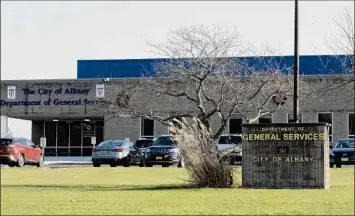  ?? Lori Van Buren / Times Union ?? The Department of General Services in Albany is seen on Tuesday.