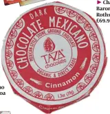  ??  ?? Taza Mexicano Cinnamon, Cocoa Runners, £5.95