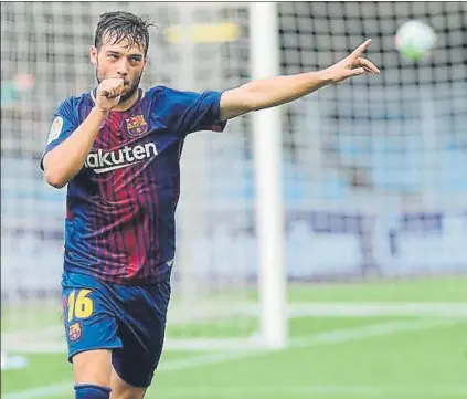  ?? FOTO: PEP MORATA ?? José Arnáiz, celebrando uno de los goles al Córdoba. Dijo que venía a marcar goles y lo está demostrand­o