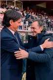  ??  ?? Simone Inzaghi, 42 anni, e Cesare Prandelli, 61 GETTY IMAGES