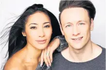  ??  ?? Kevin and Karen Clifton are back with a stunning new show at St David’s Hall, Cardiff, on Sunday, July 8