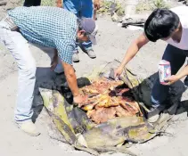  ?? ALMA LETICIA SÁNCHEZ ?? Todo está listo para el evento culinario