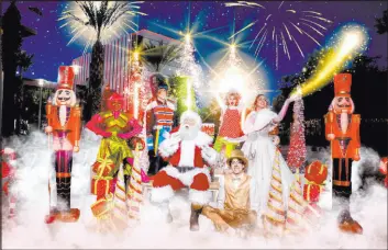  ?? Downtown Summerlin ?? Downtown Summerlin is once again Southern Nevada’s holiday headquarte­rs. The 2023 season kicks off with the return of popular holiday activities, headlined by the arrival of Santa Claus and the return of the Holiday Parade.
