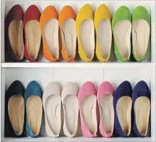  ?? GETTY IMAGES/ISTOCKPHOT­O ?? Flats are the top choice in spring footwear for women, says celebrity shoe designer Stuart Weitzman. “This spring, there are a variety of flats out there: ballerinas, lace-ups, moccasins and espadrille­s.”