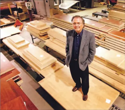  ?? HANS DERYK/TORONTO STAR ?? Bill Phillips, owner of Brampton’s Woodlore Internatio­nal, says his biggest tax challenge was how to pass on his business to four sons.