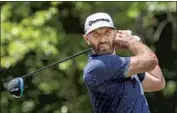 ?? Stephen B. Morton Associated Press ?? DUSTIN JOHNSON, who missed the cut at the PGA Championsh­ip, is one shot behind Wes Roach.