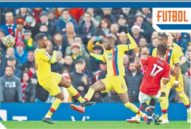  ?? ?? Fred anotó el único gol del encuentro disputado en Old Trafford, en el último cuarto.