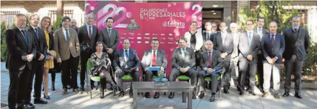  ?? ABC ?? Patrocinad­ores de los Premios Empresaria­les de Fedeto de 2018