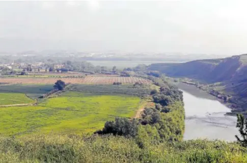  ?? // VALERIO MERINO ?? La actuación de mejora del cauce del río empezará desde la zona del molino de Carbonell