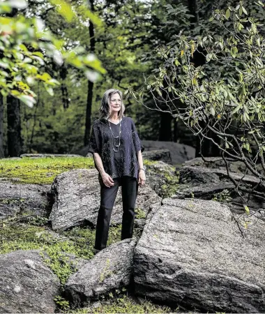  ?? Photos by Brittainy Newman / New York Times ?? Delia Owens’ bestsellin­g debut novel “Where the Crawdads Sing” has sold more than 4.5 million copies — an astonishin­g trajectory for any new writer, much less for a 70-year-old wildlife scientist.