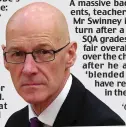  ??  ?? ‘Contingenc­y options’: John Swinney