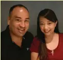  ??  ?? —Rudy Bellota and Jessica Palmiano, soon-to-wed couple